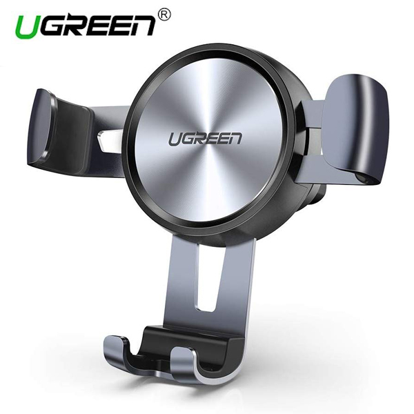 UGREEN LP130 (50564), Gravity Drive Air Vent Mount Phone Holder, Gray