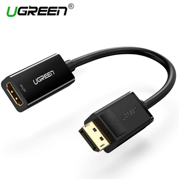 UGREEN MM137 (40363) DisplayPort to HDMI Female Converter 4K*2K 25cm (Black)