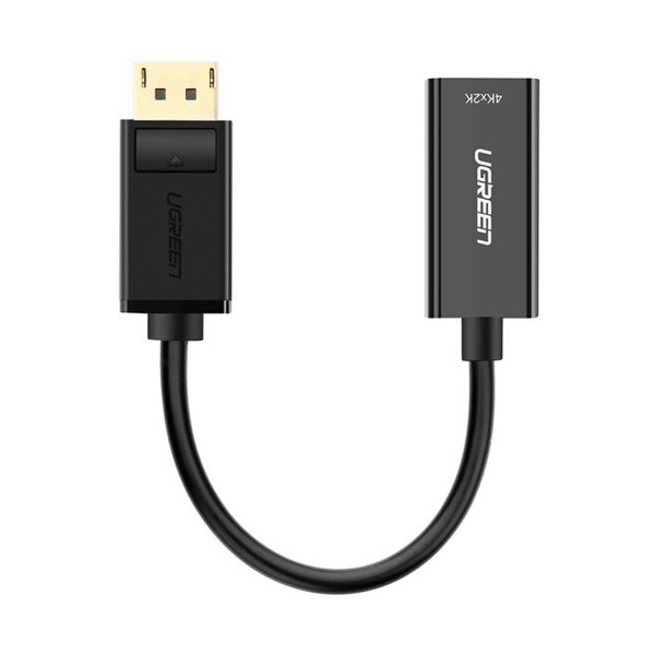 ადაპტერი UGREEN MM137 (40363) DisplayPort to HDMI Female Converter 4K*2K 25cm (Black)