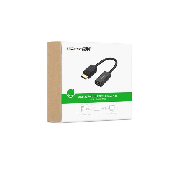 UGREEN MM137 (40363) DisplayPort to HDMI Female Converter 4K*2K 25cm (Black)