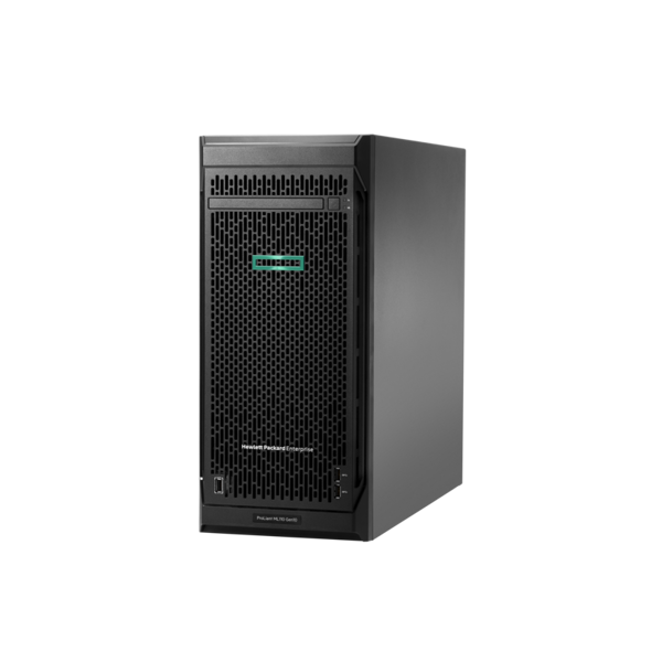 სერვერი HPE ProLiant ML110 Gen10/ Xeon Silver 4210/ 16GB/ noHDD / noODD/ P408i-p / 2x 1GbE