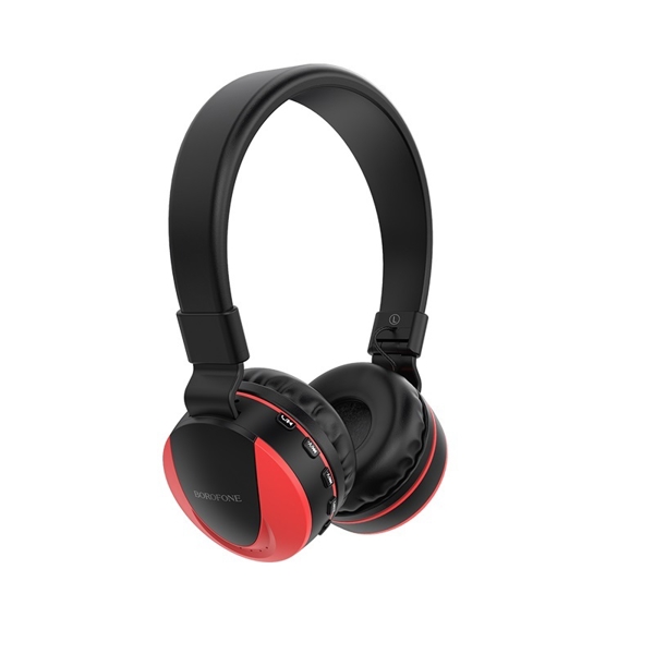 ყურსასმენები BOROFONE BO3 Rhyme wireless headset red