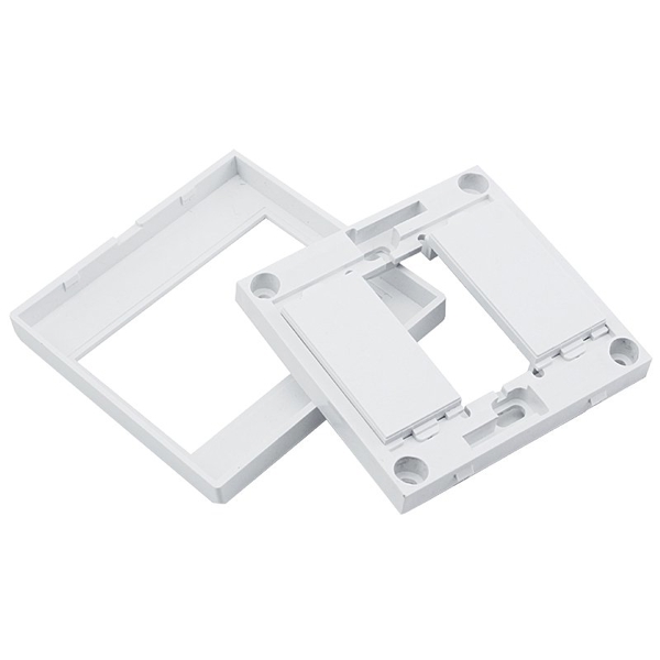 HDMI როზეტის ჩარჩო UGREEN (20316), Wall Plate HDMI Panel Frame Socket, White