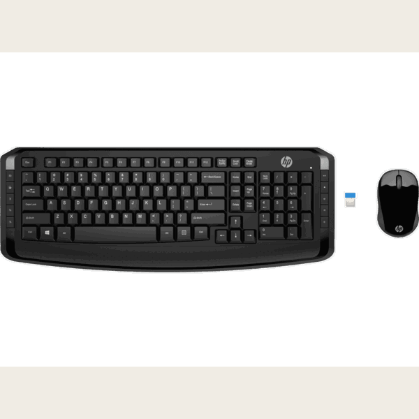 კლავიატურა და მაუსი HP WL Keyboard and Mouse 300