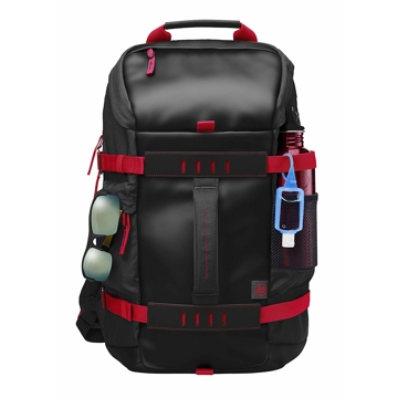 ნოუთბუქის ჩანთა HP X0R83AA 15.6 Odyssey Backpack Black Red