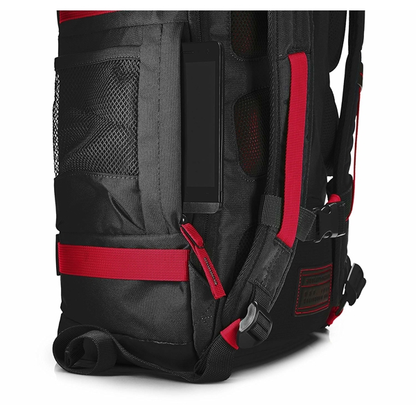 ნოუთბუქის ჩანთა HP X0R83AA 15.6 Odyssey Backpack Black Red