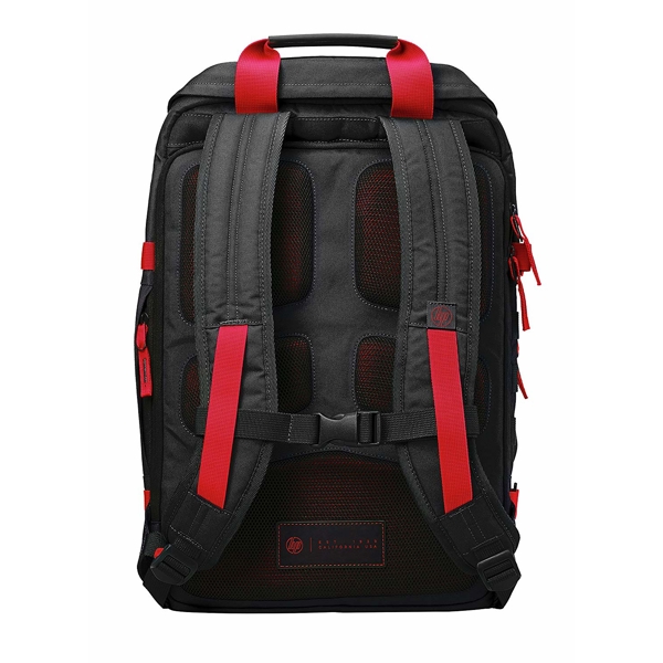 ნოუთბუქის ჩანთა HP X0R83AA 15.6 Odyssey Backpack Black Red