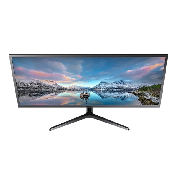 მონიტორი Samsung LS34J550WQIXCI, 34", Curved, VA, HDMI, DP, Black