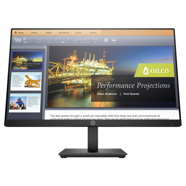 მონიტორი HP P224 21.5-inch Monitor