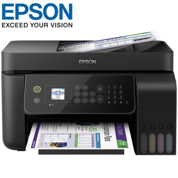 პრინტერი Epson L5190 Wi-Fi All-in-One Ink Tank Printer with ADF/LAN (C11CG85405)