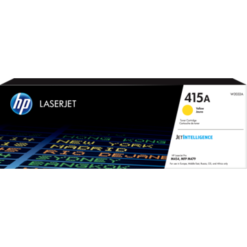 HP W2032A 415A Yellow LaserJet Toner Cartridge