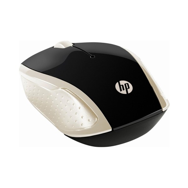  მაუსი HP 200 SILK GOLD WIRELESS MOUSE (2HU83AA)