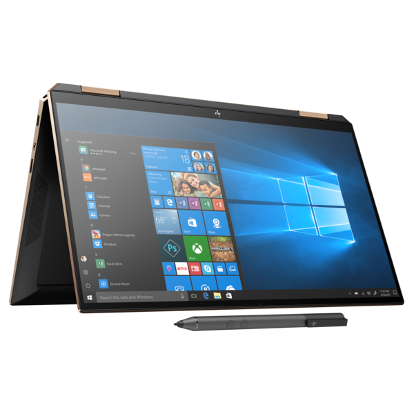 ნოუთბუქი  HP Spectrex360 13.3" FHD Touch i7-1065G7 16GB 1TB SSD Win10 Home Nightfall Black