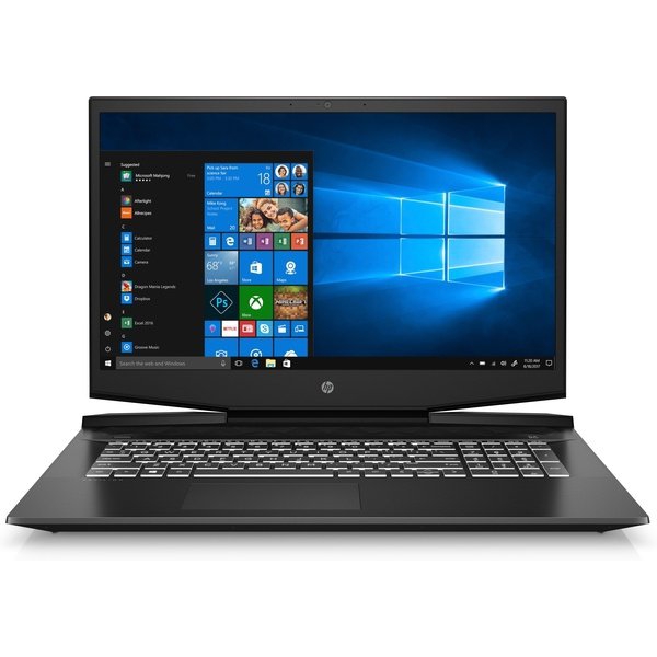 ნოუთბუქი HP Pavilion 17.3" FHD IPS 144Hz i7-9750H 16GB 512GB SSD PCIe GTX 1650 4GB Free DOS Shadow Black