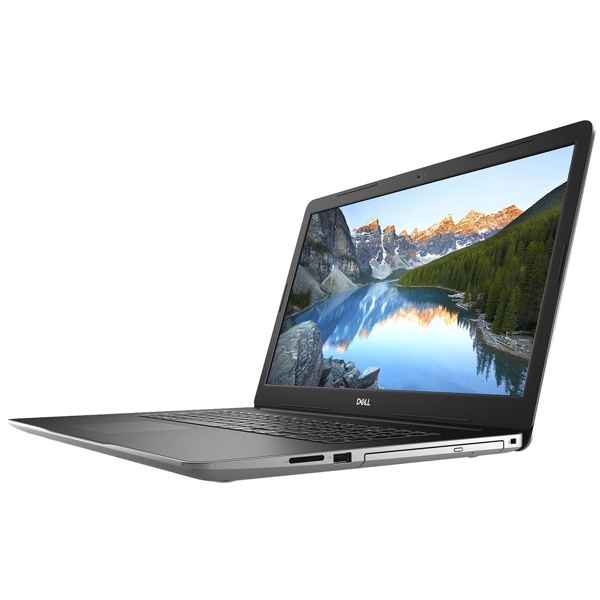 ნოუთბუქი DELL Inspiron 17 (3793), 17.3” WVA FHD Core i5-1035G1 8Gb 512GB M.2 PCIe NVMe  Intel UHD  DVD  Wi-Fi  BT 3-Cell 42WHr Platinum Silver