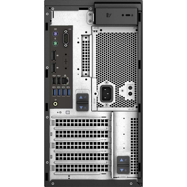 პრსონალური კომპიუტერი Dell Precision Tower Workstation 3630, Intel Xeon E-2186G, 6 Core HT, 12MB Cache, 3.8Ghz, 4.7GHz Turbo 32GB (2X16GB) 2666 MHz DDR4 UDIMM Non-ECC (4 Dimm Slots; Up to 64GB ), M.2 512GB PCIe NVMe SSD 