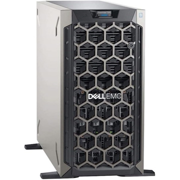 Dell PowerEdge T340 Server / Chassis with up to 8x3.5" Hot Plug Hard Drives / Intel Xeon E-2126G 3.3GHz, 12M cache, 6C/6T, turbo (80W) / 16GB 