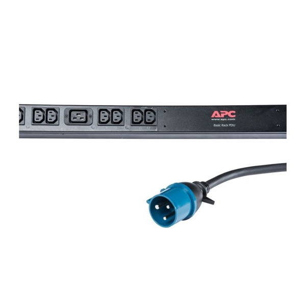 კვების გამანაწილებელი სერვერისთვის APC Rack PDU, Basic, Zero U, 32A, 230V, (20)C13 (4)C19, NEMA Input