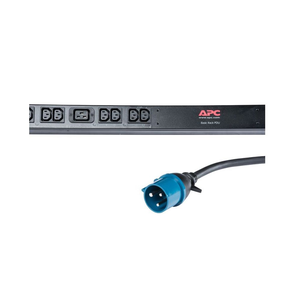 კვების გამანაწილებელი სერვერისთვის APC Rack PDU, Basic, Zero U, 32A, 230V, (20)C13 (4)C19, NEMA Input