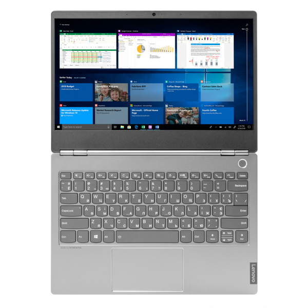 ნოუთბუქი Lenovo ThinkBook S-13-IWL 13.3FHD IPS I5-8265U 8GB DDR4 512GB SSD