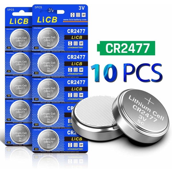 ელემენტი LiCB CR2477 3V Lithium Battery