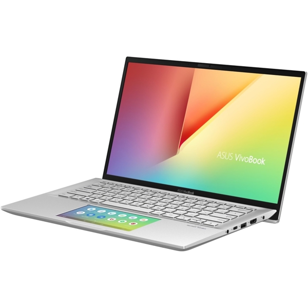 ნოუთბუქი Asus VivoBook 14 " FHD / I7-8565U, 8GB, 512 GB SSD, MX250 2GB / Silver