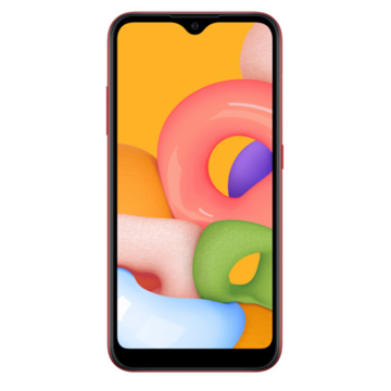 მობილური ტელეფონი Samsung A015F Galaxy A01 (2GB/16GB) Dual Sim LTE Red