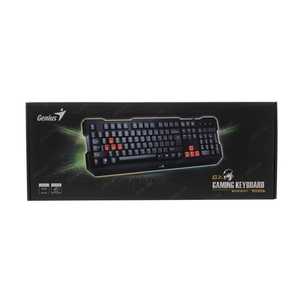 კლავიატურა Genius Gaming keyboard Scorpion K210