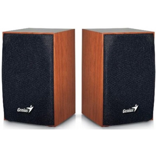 დინამიკი Genius Speakers SP-HF160 / 2.0 / 4W / USB-power / wood