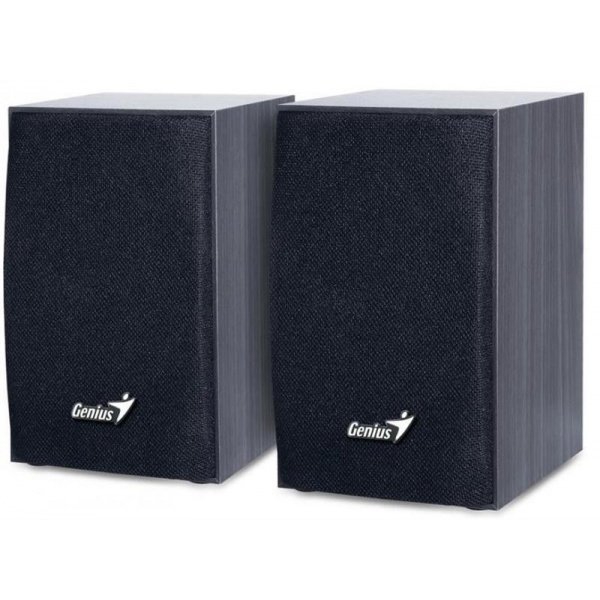 დინამიკი Genius Speakers SP-HF160 / 2.0 / 4W / USB-power / black wood