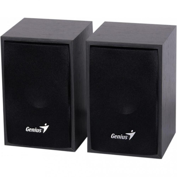 დინამიკი Genius Speakers SP-HF160 / 2.0 / 4W / USB-power / black wood