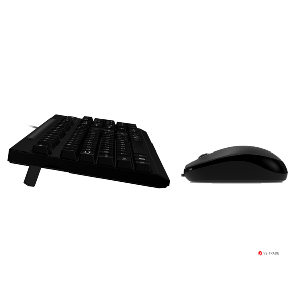 კლავიატურა+მაუსი Set of keyboard mouse Genius KM-125, Black, USB, Wired KBMouse Combo (KB-125 DX-120)