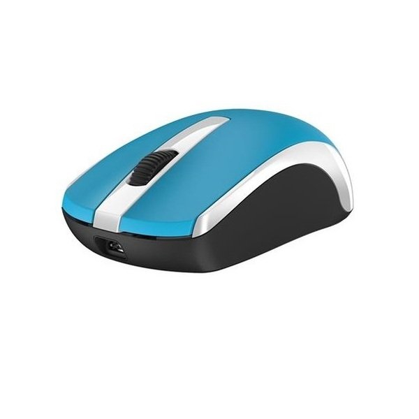 მაუსი Wireless mouse Genius ECO-8100 blue (Blue) / 2.4GHz / BlueEye 800-1600 dpi / NiMH battery