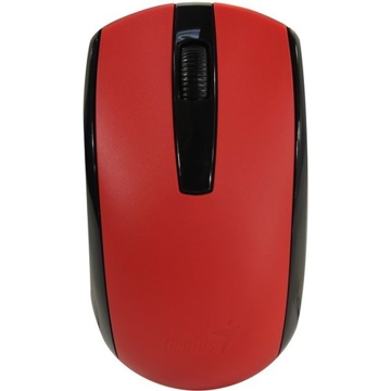 მაუსი Wireless mouse Genius ECO-8100 red (Red) / 2.4GHz / BlueEye 800-1600 dpi / NiMH battery