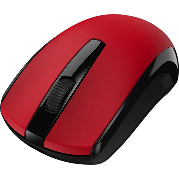 მაუსი Wireless mouse Genius ECO-8100 red (Red) / 2.4GHz / BlueEye 800-1600 dpi / NiMH battery