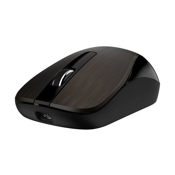 მაუსი Wireless mouse Genius ECO-8015 metallic chocolate (Chocolate) / 2.4GHz / BlueEye 800-1600 dpi / NiMH battery