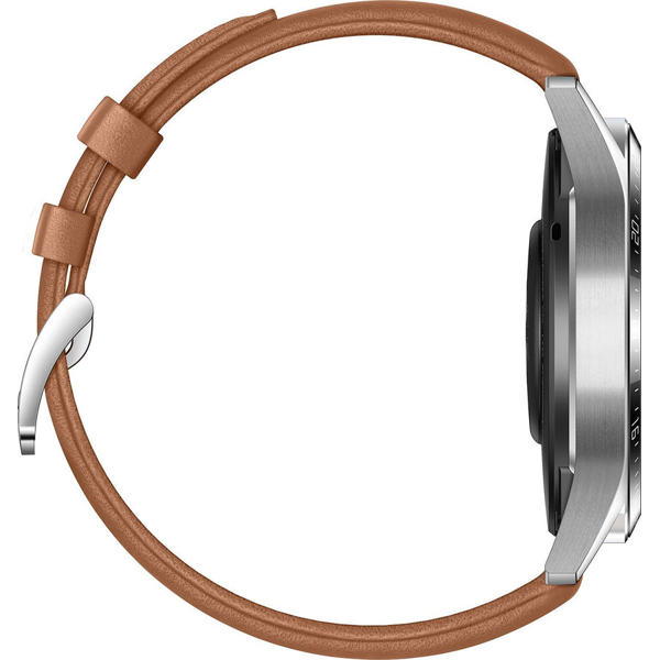 სმარტ საათი Huawei Watch GT 2 Classic 32MB4GB Pebble Brown Brown Leather Strap