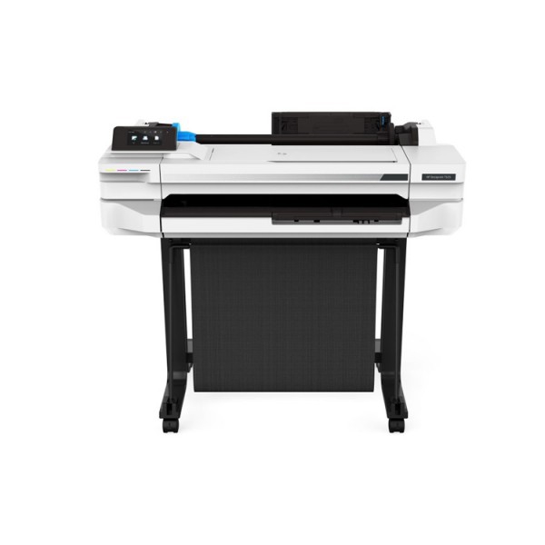 პრინტერი HP DesignJet T525 36-in Printer; 35 sec/page on A1; Up to 2400 x 1200 dpi; Roll size:279 to 610 mm; Input tray: A4, A3; manual feed: A2, A1, A0