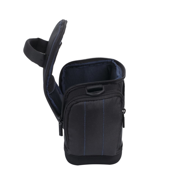 ფოტოაპარატის ჩანთა RIVACASE 7202 SLR Holster Case with side pockets Black