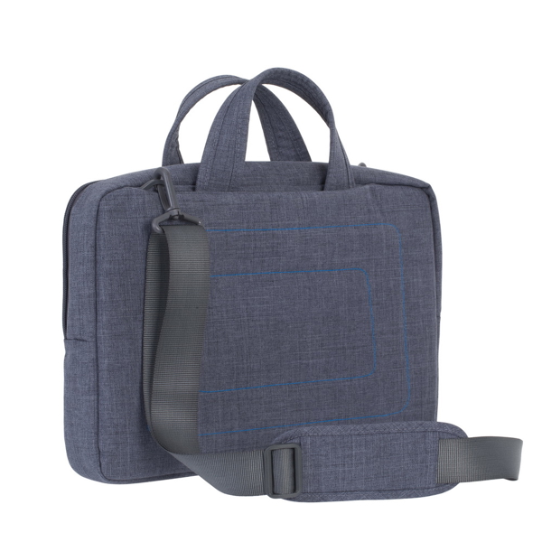 ნოუთბუქის ჩანთა RIVACASE 7520 13.3-14'' Laptop Canvas Shoulder Bag Grey