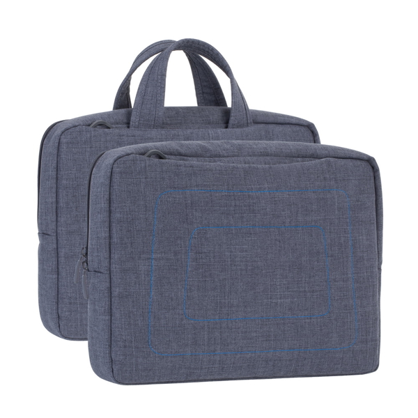 ნოუთბუქის ჩანთა RIVACASE 7520 13.3-14'' Laptop Canvas Shoulder Bag Grey