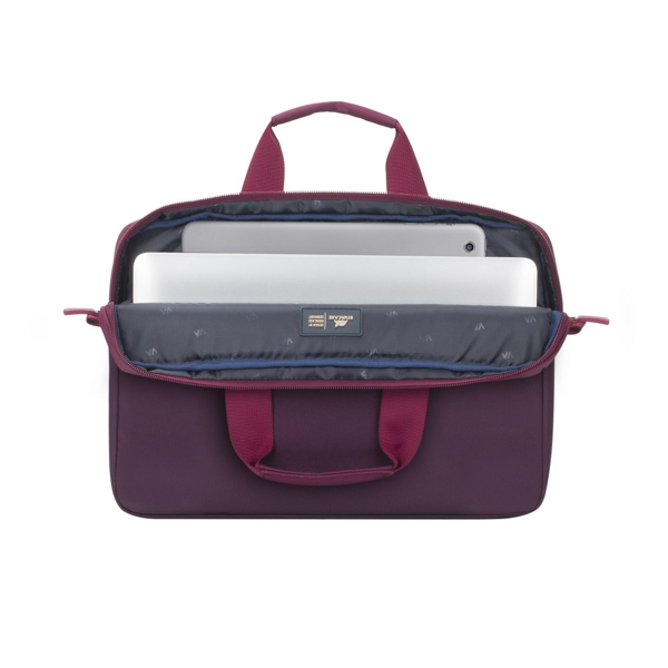 ნოუთბუქის ჩანთა RIVACASE 7727 13.3-14" Claret Laptop Bag Violet/Purple