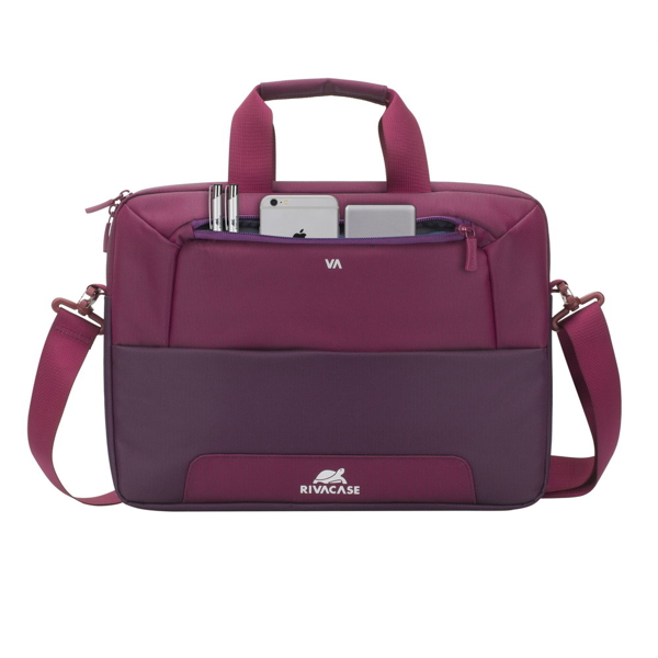 ნოუთბუქის ჩანთა RIVACASE 7727 13.3-14" Claret Laptop Bag Violet/Purple