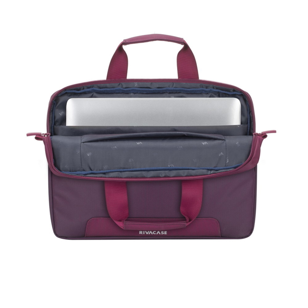 ნოუთბუქის ჩანთა RIVACASE 7727 13.3-14" Claret Laptop Bag Violet/Purple