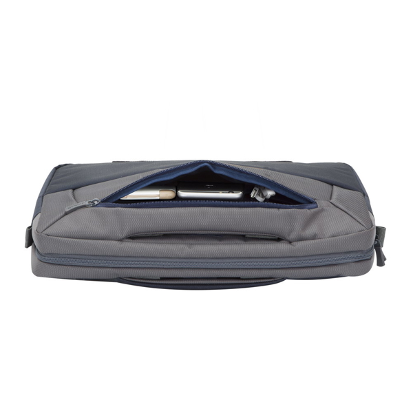 ნოუთბუქის ჩანთა RIVACASE 7727 13.3-14"  Steel Laptop bag Blue/Grey