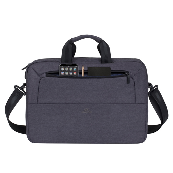 ნოუთბუქის ჩანთა RIVACASE 7730 15.6" Laptop Shoulder Bag Black