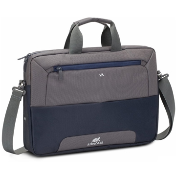 ნოუთბუქის ჩანთა RIVACASE 7737 15.6" Laptop bag Steel Blue/Grey