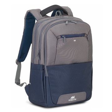 ნოუთბუქის ჩანთა RIVACASE 7777 17.3" TEEL Laptop Backpack Blue/Grey