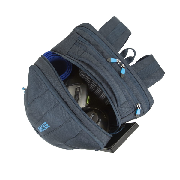 ნოუთბუქის ჩანთა RIVACASE 7861 17.3" Gaming backpack Dark Blue