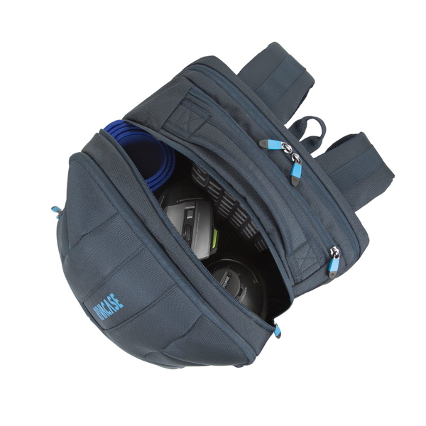 ნოუთბუქის ჩანთა RIVACASE 7861 17.3" Gaming backpack Dark Blue